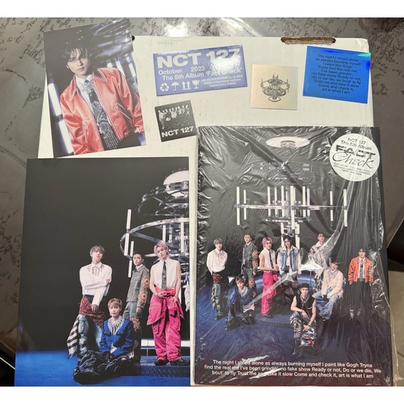 Other - NCT 127 "Fact Check" 5th Album (Exhibit Ver.)‎ – NO PHOTOCARD – Opened